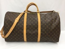 Photo1: Auth LOUIS VUITTON Monogram Keepall Bandouliere 60 Travel Bag 1B240110n" (1)