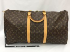 Photo2: Auth LOUIS VUITTON Monogram Keepall Bandouliere 60 Travel Bag 1B240110n" (2)