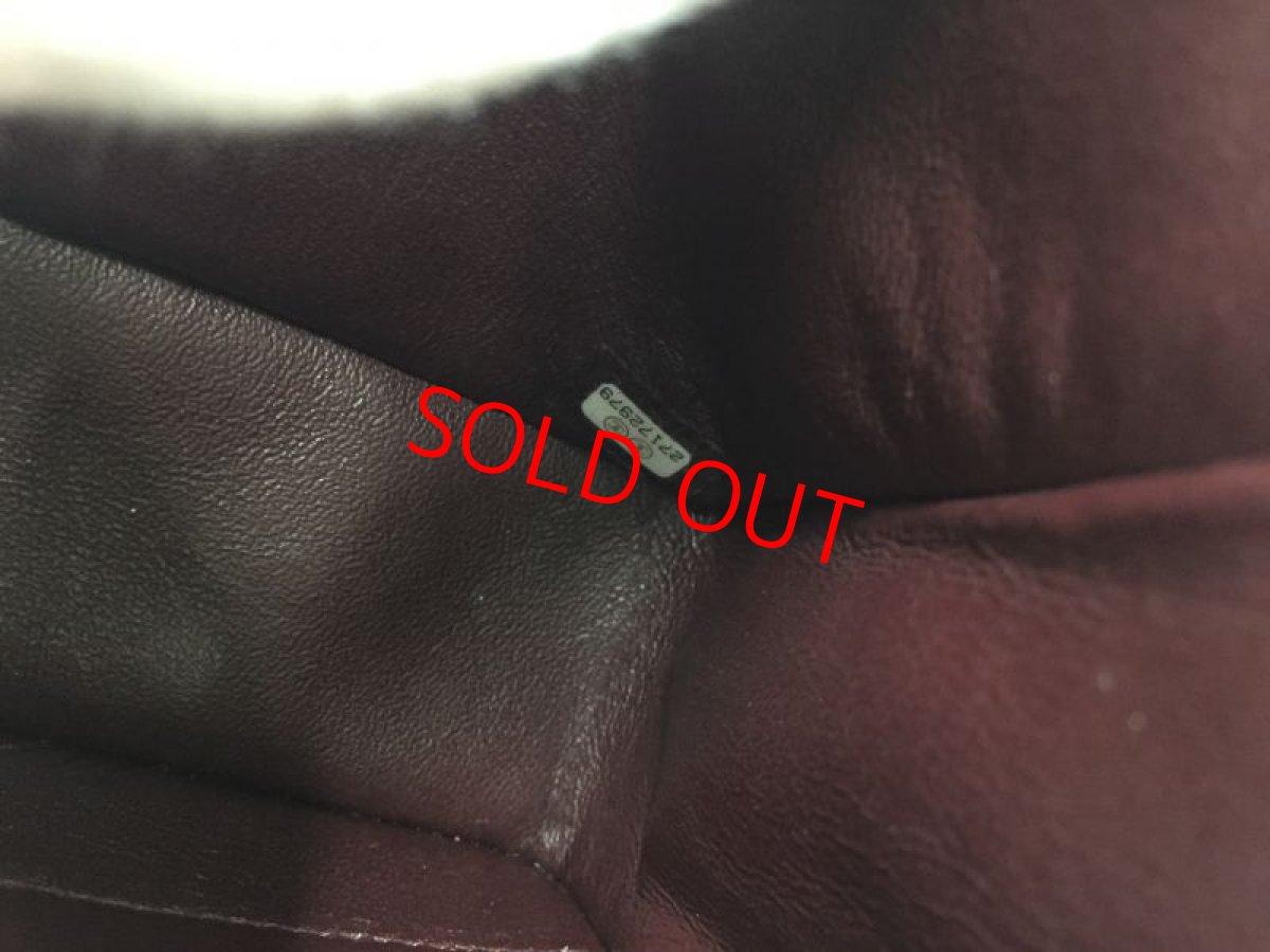 Photo6: Auth Chanel Caviar Skin Gold tone chain Shoulder bag MM 1B170200n" (6)