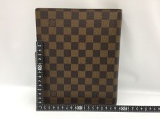 Photo2: Auth Louis Vuitton Damier Ebene Agenda GM Traveller's Logbook cover 1B170210n" (2)