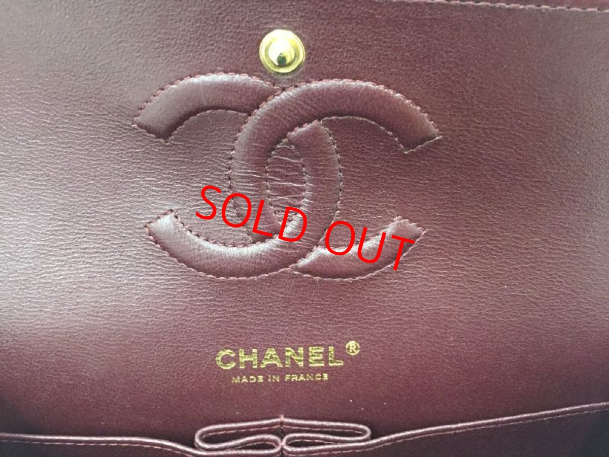 Photo4: Auth Chanel Caviar Skin Gold tone chain Shoulder bag MM 1B170200n" (4)