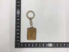 Photo2: Auth Louis Vuitton V (LV) mark Gold Tone key holder & bag Charm 1B240220n" (2)