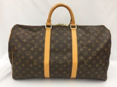 Photo1: Auth Louis Vuitton Monogram Keepall 50 Travel Hand Bag 1B240050n" (1)
