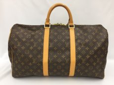 Photo1: Auth Louis Vuitton Monogram Keepall 50 Travel Hand Bag 1B240050n" (1)