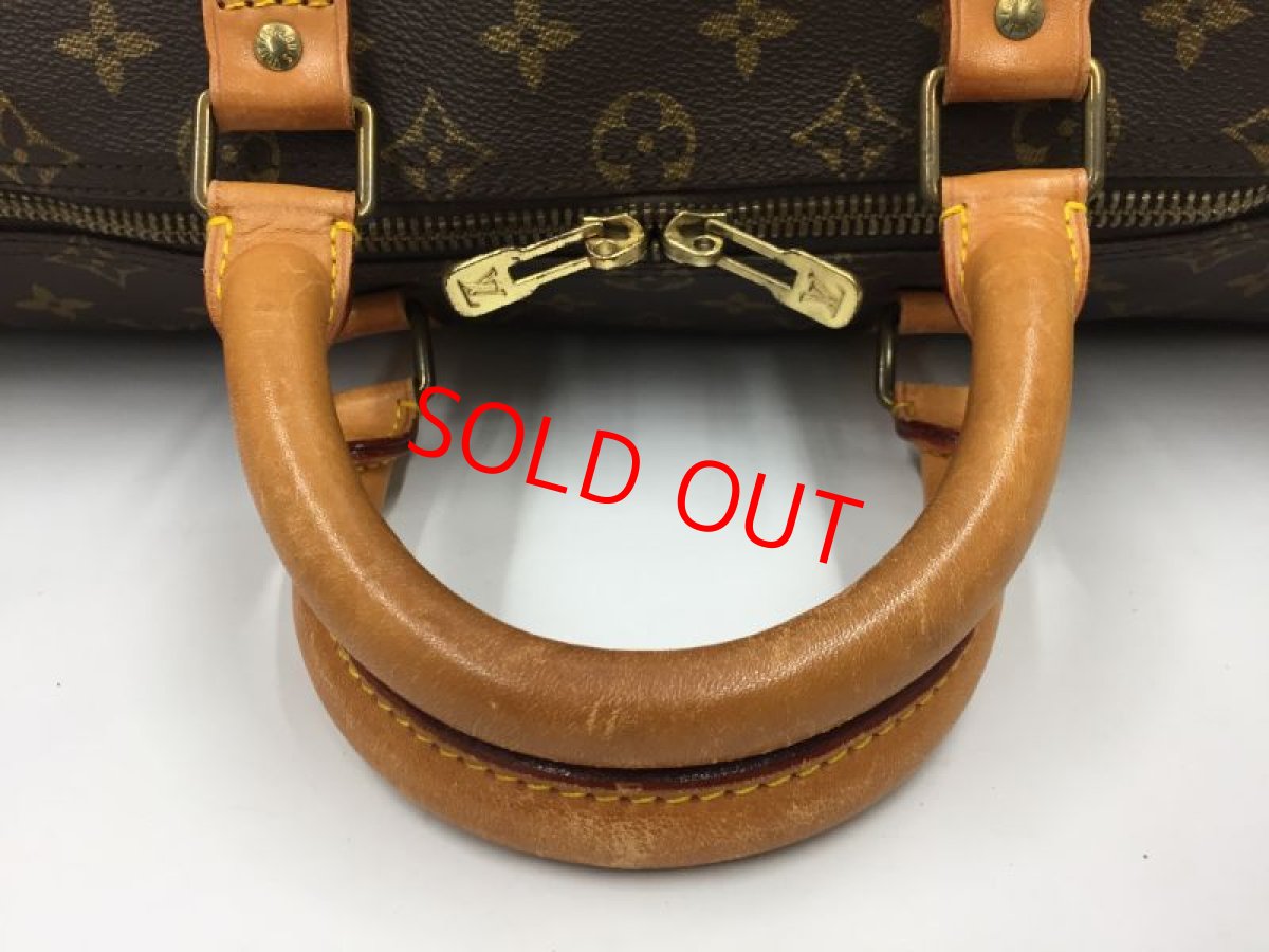 Photo4: Auth LOUIS VUITTON Monogram Keepall Bandouliere 50 Travel Bag 1B170110n" (4)
