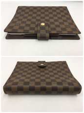 Photo7: Auth Louis Vuitton Damier Ebene Agenda GM Traveller's Logbook cover 1B170210n" (7)