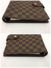 Photo8: Auth Louis Vuitton Damier Ebene Agenda GM Traveller's Logbook cover 1B170210n" (8)