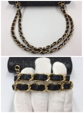 Photo10: Auth Chanel Caviar Skin Gold tone chain Shoulder bag MM 1B170200n" (10)