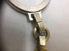Photo4: Auth Louis Vuitton Gold Tone Novelty Key Holder Bag charm 1B170250n" (4)