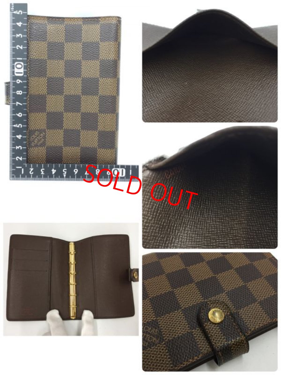 Photo10: Auth Louis Vuitton Monogram AB rank Agenda PM  9 Damier PM  1 10 set 1C090140n" (10)