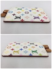 Photo8: Auth Louis Vuitton Monogram Etui Compact Mirror Multi-Color White 1C090120n" (8)