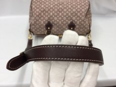 Photo6: Auth Louis Vuitton Monogram Mini Lin Purple Speedy 30 2 way Hand Bag 1C090020n" (6)