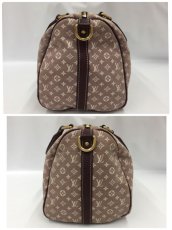 Photo9: Auth Louis Vuitton Monogram Mini Lin Purple Speedy 30 2 way Hand Bag 1C090020n" (9)