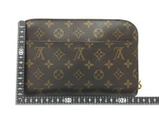 Photo2: Auth Louis Vuitton Vintage Monogram Brown Orsay Clutch Bag 1C100010n" (2)