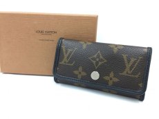 Photo1: Auth Louis Vuitton Monogram Macassar Multicles 6 Key Case 1C170060n" (1)