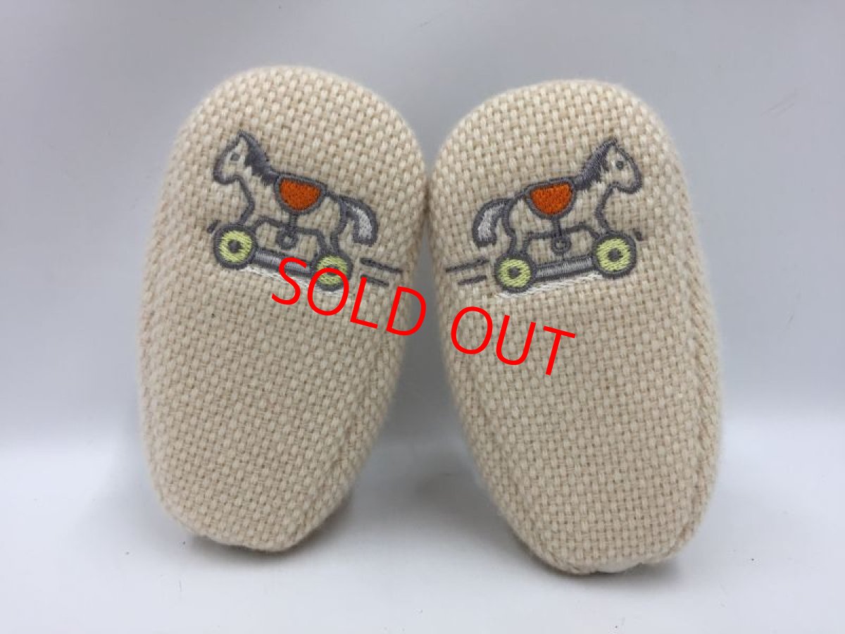 Photo3: Auth Hermes Cute Baby Shoes (4 inches 10 cm) unused with Box 1C170160n" (3)
