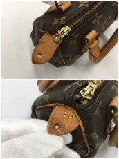 Photo10: Auth Louis Vuitton Vintage Monogram Mini Speedy hand bag with Strap 1C310080n" (10)