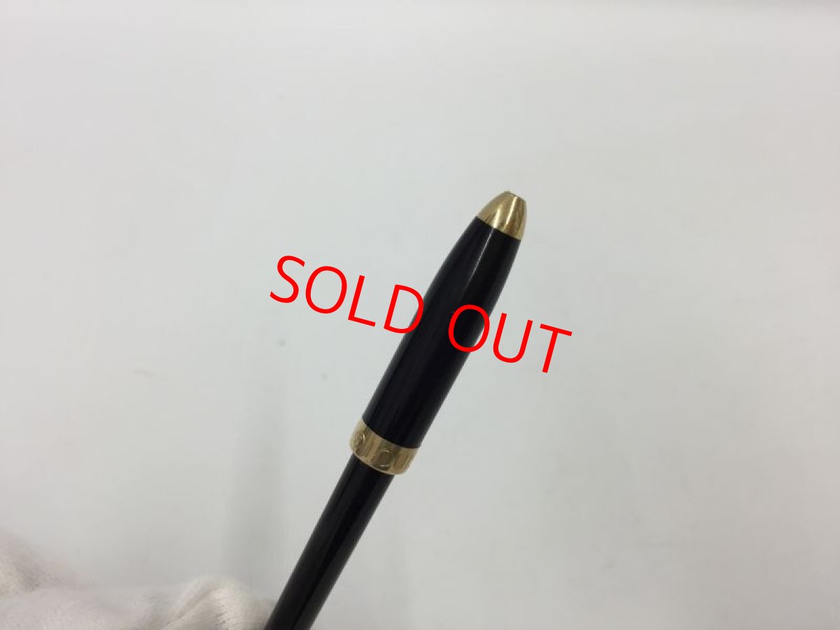Photo6: Auth LOUIS VUITTON Black/Gold Color Ball Point Pen for Agenda 1C310110n" (6)