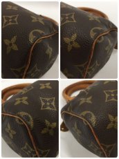 Photo9: Auth Louis Vuitton Vintage Monogram Mini Speedy hand bag with Strap 1C310080n" (9)