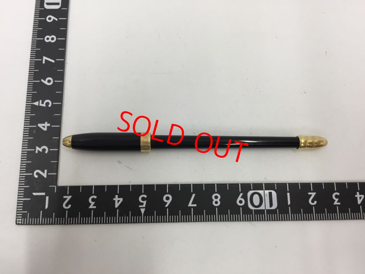 Photo2: Auth LOUIS VUITTON Black/Gold Color Ball Point Pen for Agenda 1C310110n" (2)