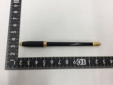Photo2: Auth LOUIS VUITTON Black/Gold Color Ball Point Pen for Agenda 1C310110n" (2)