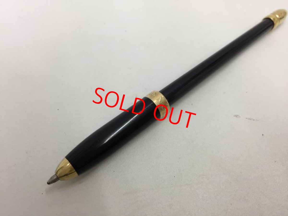 Photo5: Auth LOUIS VUITTON Black/Gold Color Ball Point Pen for Agenda 1C310110n" (5)