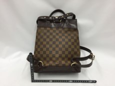 Photo2: Auth Louis Vuitton Damier Ebene Soho Backpack Shoulder bag A rank 1C310060n" (2)