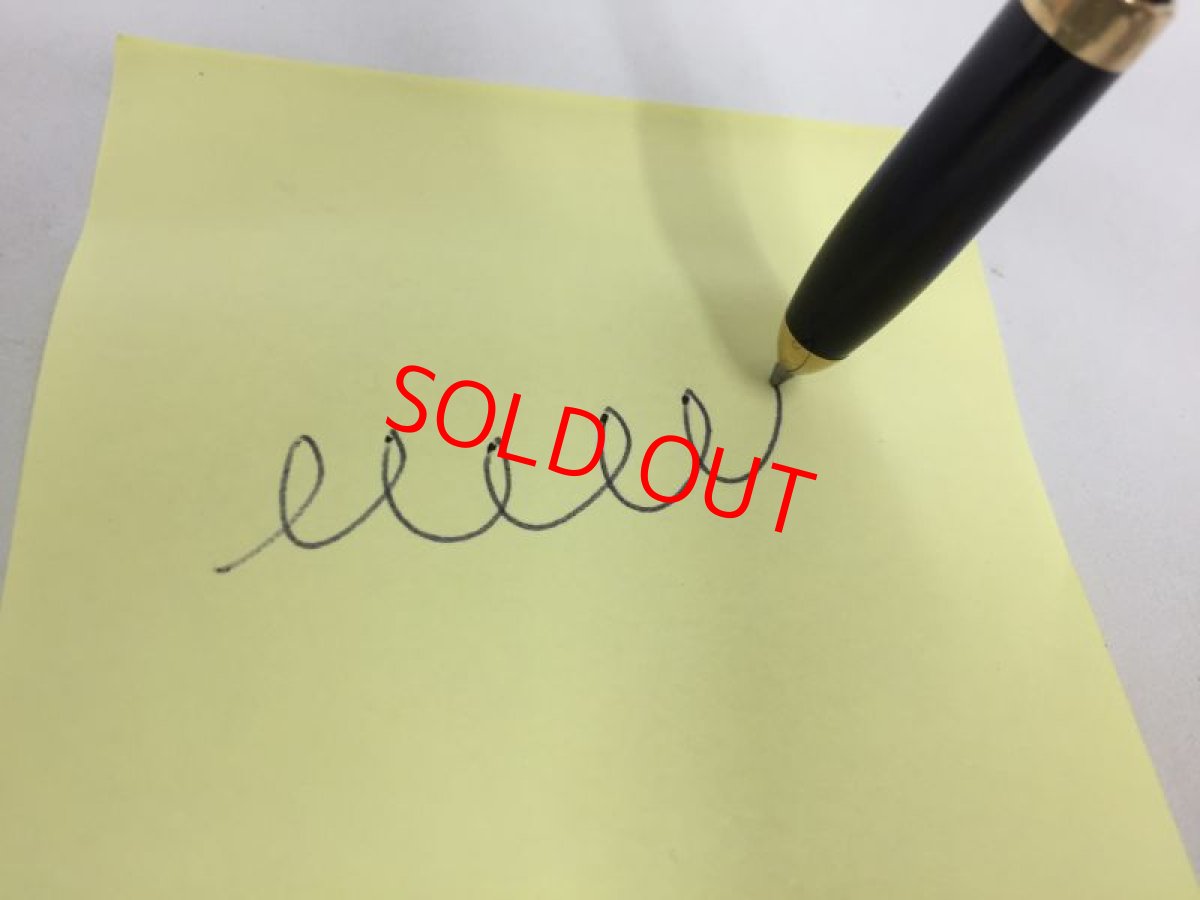 Photo8: Auth LOUIS VUITTON Black/Gold Color Ball Point Pen for Agenda 1C310110n" (8)