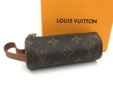 Photo1: Auth Louis Vuitton Monogram Golf Ball Case 1C240340n" (1)