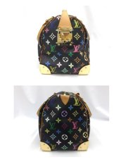 Photo8: Auth Louis Vuitton Monogram Multi color Black Speedy 30 Hand Bag 1C240060n" (8)