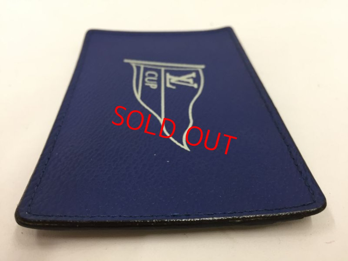 Photo3: Auth Louis Vuitton Tiga Blue LV Cup Limited Name & Credit Card Case 1C240160n" (3)