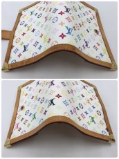 Photo8: Auth Louis Vuitton Multi-color White Agenda PM Day Planner Cover 1C240210n" (8)