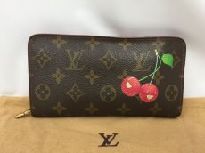 Photo1: Auth Louis Vuitton Monogram Cherry ZIPPY Long WALLET 1C240120n" (1)