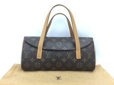 Photo1: Auth Louis Vuitton Monogram Sonatine Hand Tote  Pouch bag 1C240390n" (1)