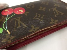 Photo5: Auth Louis Vuitton Monogram Cherry ZIPPY Long WALLET 1C240120n" (5)