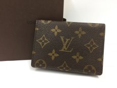 Photo1: Auth Louis Vuitton Monogram Visible Pass Case Porte 2 Cartes Vertical 1C240170n" (1)