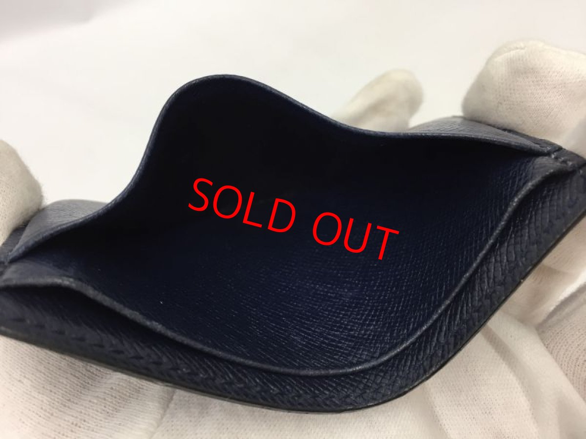 Photo6: Auth Louis Vuitton Tiga Blue LV Cup Limited Name & Credit Card Case 1C240160n" (6)