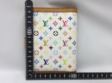 Photo2: Auth Louis Vuitton Multi-color White Agenda PM Day Planner Cover 1C240210n" (2)