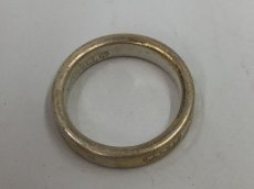 Photo7: Auth Tiffany & Co. AG 925 Silver Fashion Ring  US 4 Euro 46 Japan 6 1D070140n" (7)