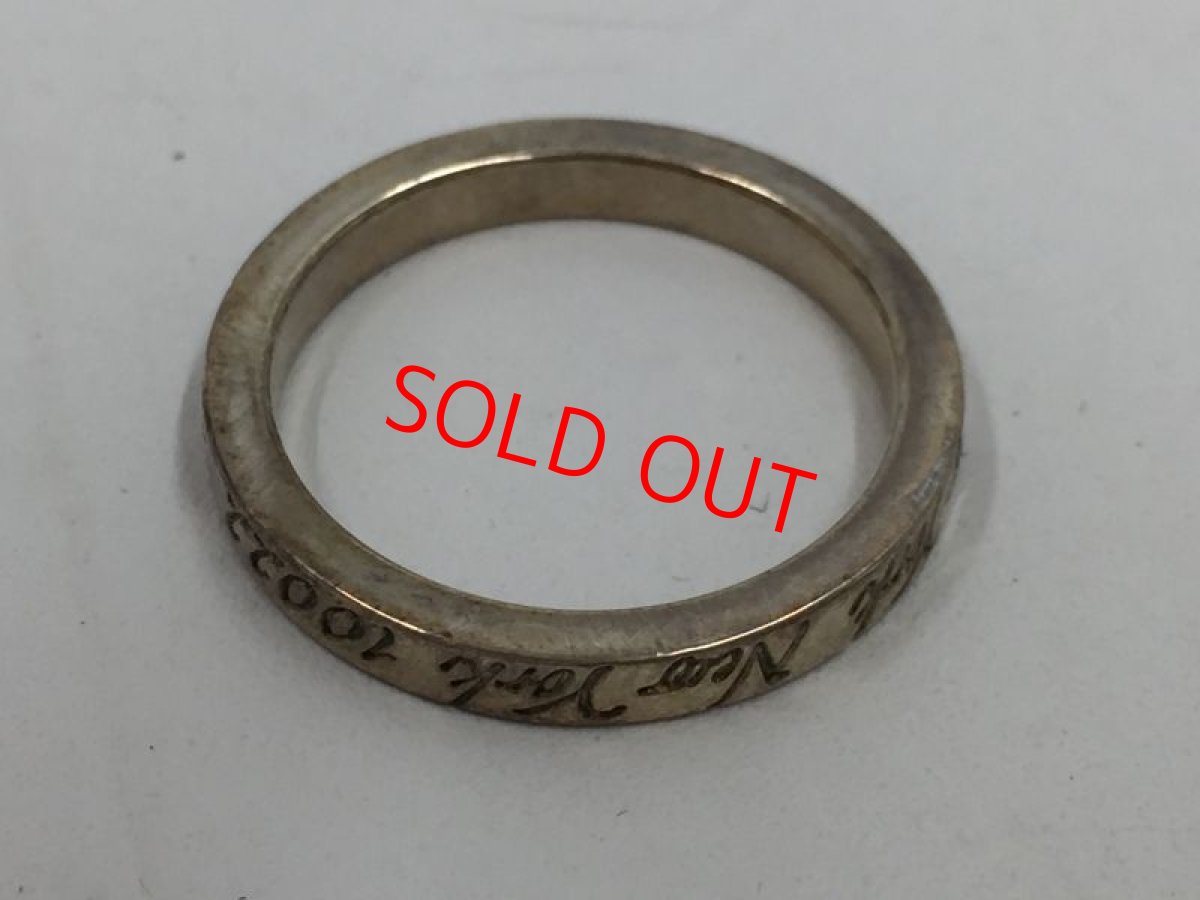 Photo6: Auth Tiffany & Co. AG 925 Silver Fashion Ring  US 7 Euro 54 Japan 14 1D070120n" (6)