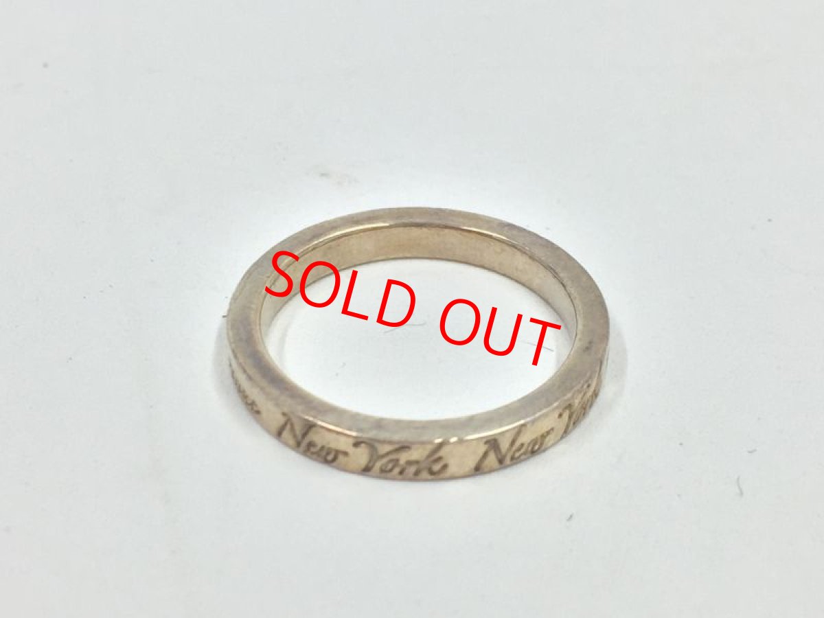 Photo4: Auth Tiffany & Co. AG 925 Silver Fashion Ring  US 7 Euro 54 Japan 14 1D070120n" (4)