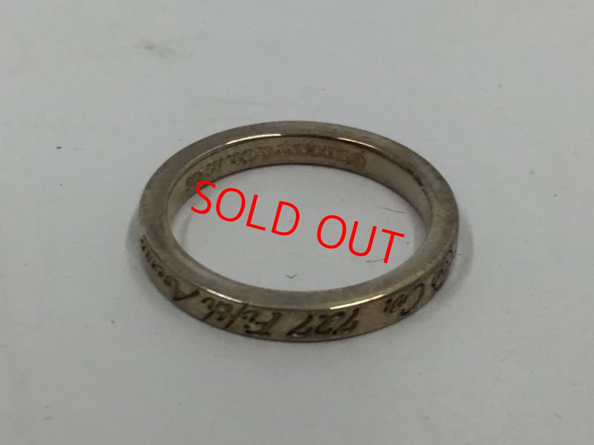 Photo7: Auth Tiffany & Co. AG 925 Silver Fashion Ring  US 7 Euro 54 Japan 14 1D070120n" (7)
