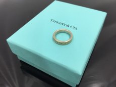 Photo1: Auth Tiffany & Co. AG 925 Silver Fashion Ring  US 4 Euro 46 Japan 6 1D070140n" (1)