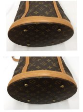 Photo9: Louis Vuitton Vintage Monogram Bucket GM Shoulder bag inside replaced 1D190050n" (9)