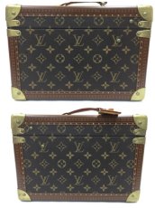 Photo8: Auth Louis Vuitton Monogram Boite Flacons Cosmetic Hand bag Box 1D190040n" (8)