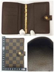 Photo10: Auth Louis Vuitton Monogram AB to B rank Agenda PM 10 set 1D190210n" (10)