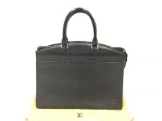 Photo1: Auth  LOUIS VUITTON Epi Riviera Hand Bag Black 1D190070n" (1)