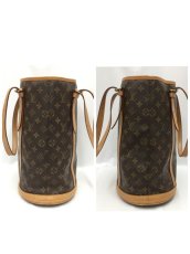 Photo8: Louis Vuitton Vintage Monogram Bucket GM Shoulder bag inside replaced 1D190050n" (8)