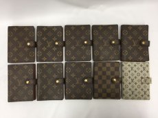 Photo1: Auth Louis Vuitton Monogram AB to B rank Agenda PM 10 set 1D190210n" (1)