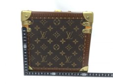 Photo2: Auth Louis Vuitton Monogram Boite Flacons Cosmetic Hand bag Box 1D190040n" (2)
